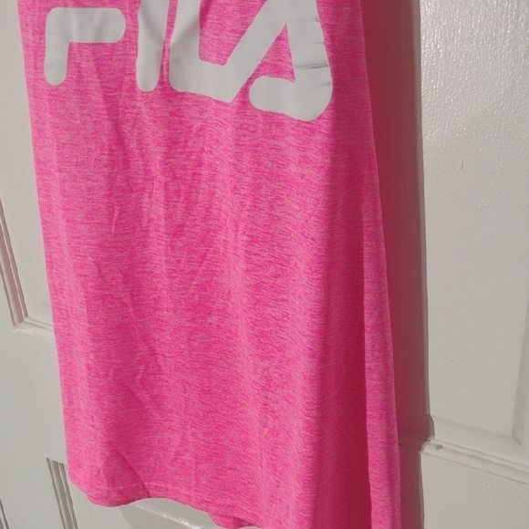 Fila Neon Pink Racerback Tank - Picture 5 of 5